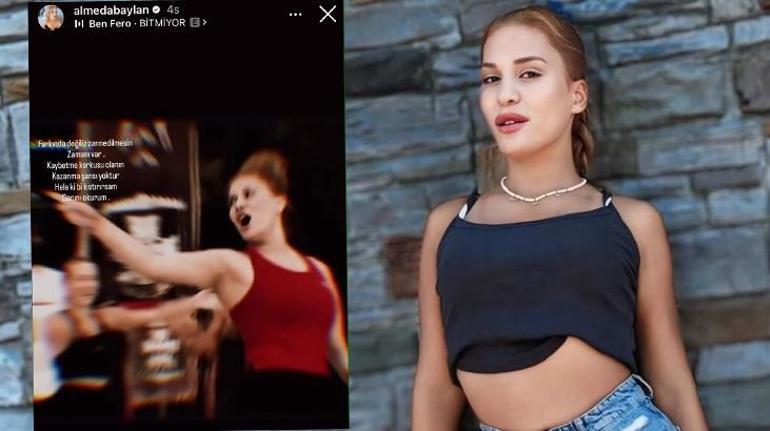 Survivor Almeda Baylandan merak uyandıran paylaşım Kime meydan okudu