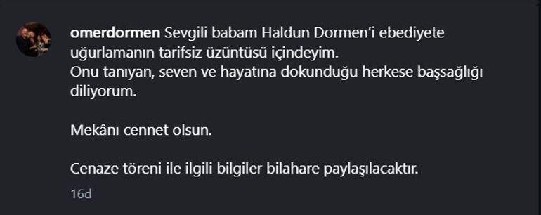 SON DAKİKA | Haldun Dormen hayatını kaybetti Sanat dünyasının acı kaybı