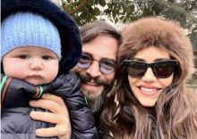 Ahmet Kural Küçük Oğlu Demir'in Yüzünü Gösterdi