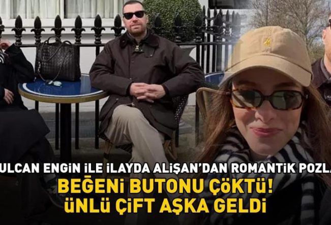 Londra'da Romantik Pozlar! Seda Sayan'ın Oğlu Oğulcan Engin, Sevgilisi İlayda Alişan İle Aşka Geldi!