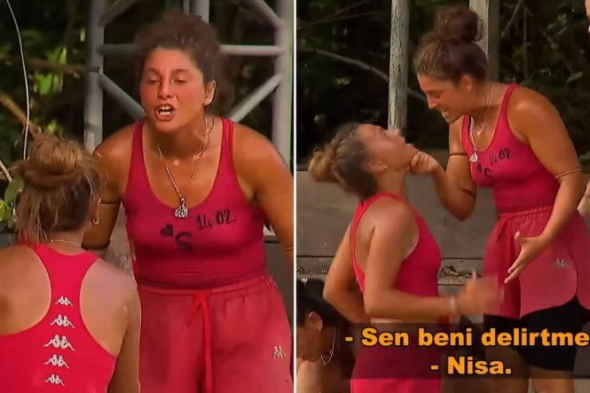 Survivor’da Seren Ay Ve Nisanur Arasında Büyük Kavga! Acun Cezayı Açıkladı