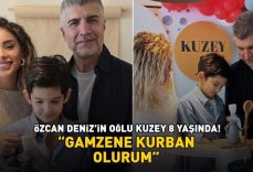 Özcan Deniz'in Oğlu 8 Yaşına Girdi