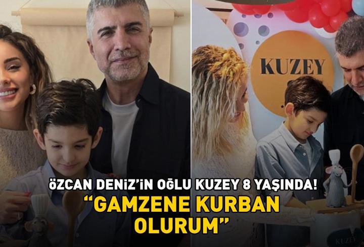 Özcan Deniz’in Oğlu 8 Yaşına Girdi