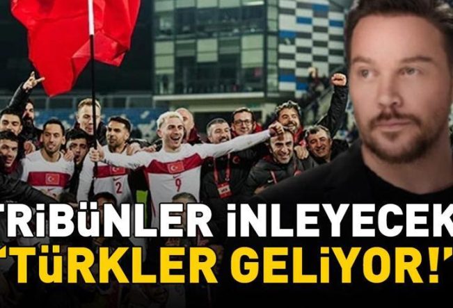 Sinan Akçıl'dan Tribünleri Coşturacak Milli Takım Marşı: 'Türkler Geliyor'